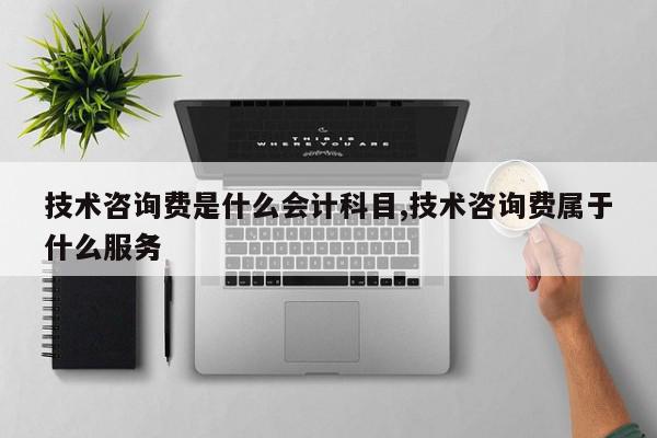 技术咨询费是什么会计科目,技术咨询费属于什么服务