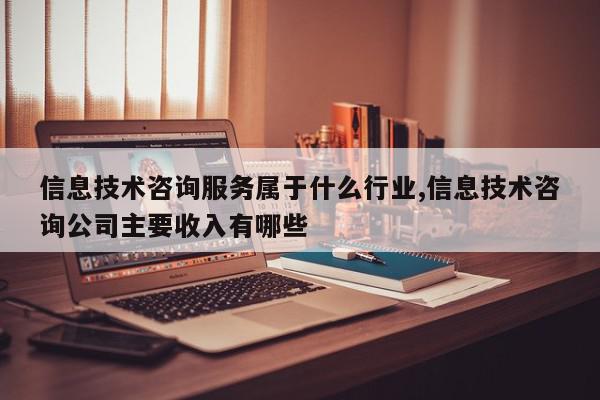 信息技术咨询服务属于什么行业,信息技术咨询公司主要收入有哪些