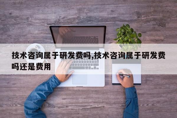 技术咨询属于研发费吗,技术咨询属于研发费吗还是费用